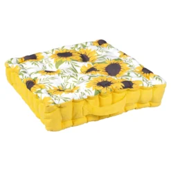 Wende-Sitzkissen „Sonnenblume“