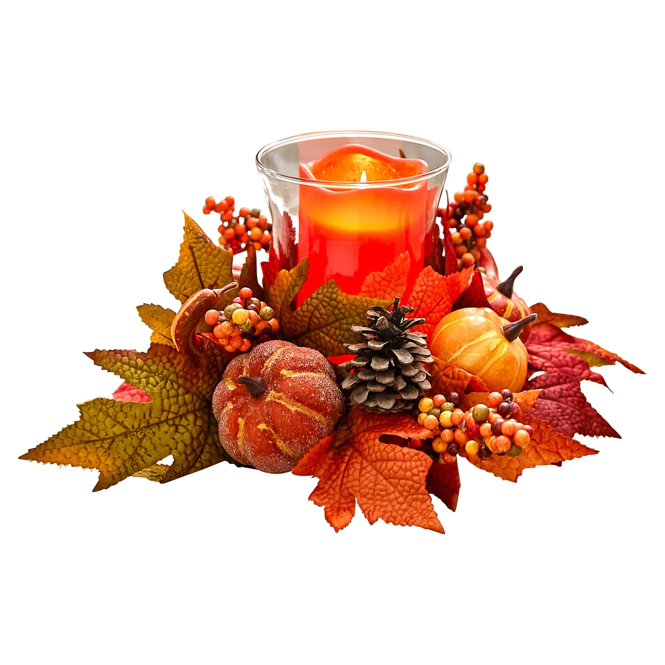 Windlicht „goldener Herbst“