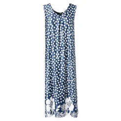 Wohlfühlkleid "Mara" blau
