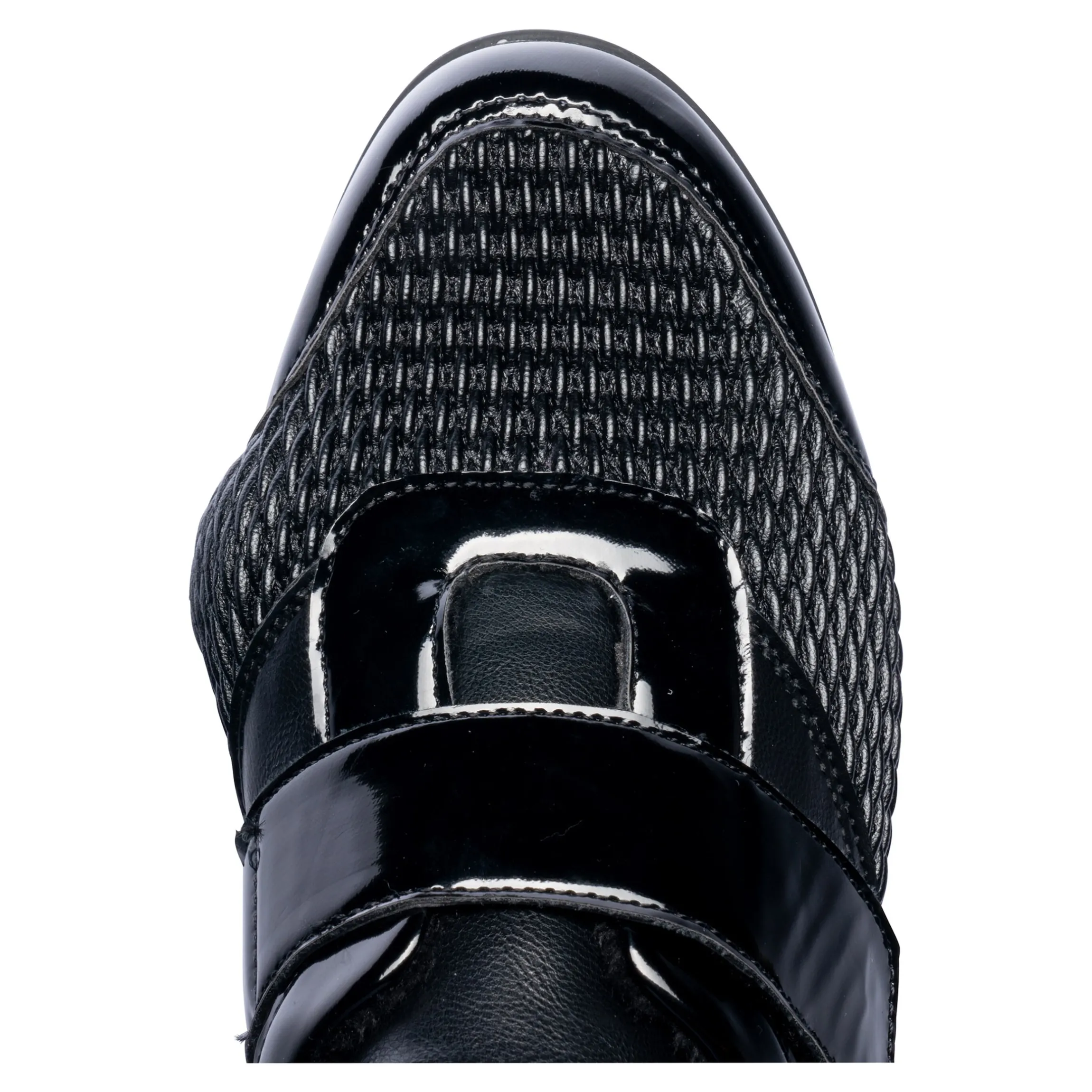 Wärmeklettschuh "Stretch" schwarz
