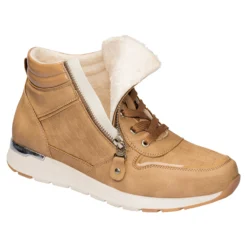 Wärme-Knöchelsneaker „Katja“ taupe