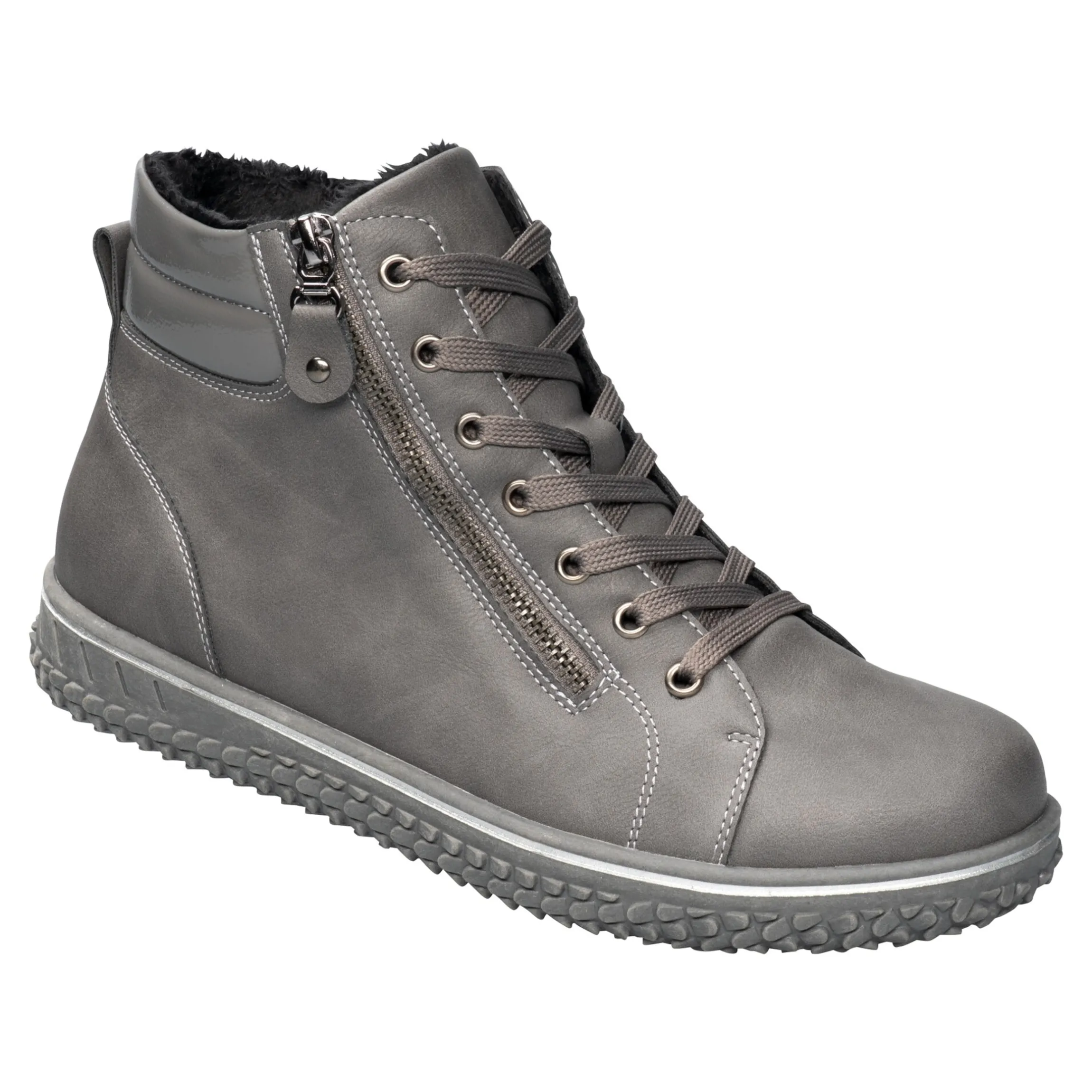 Wärme-Knöchelsneaker "Maria" grau