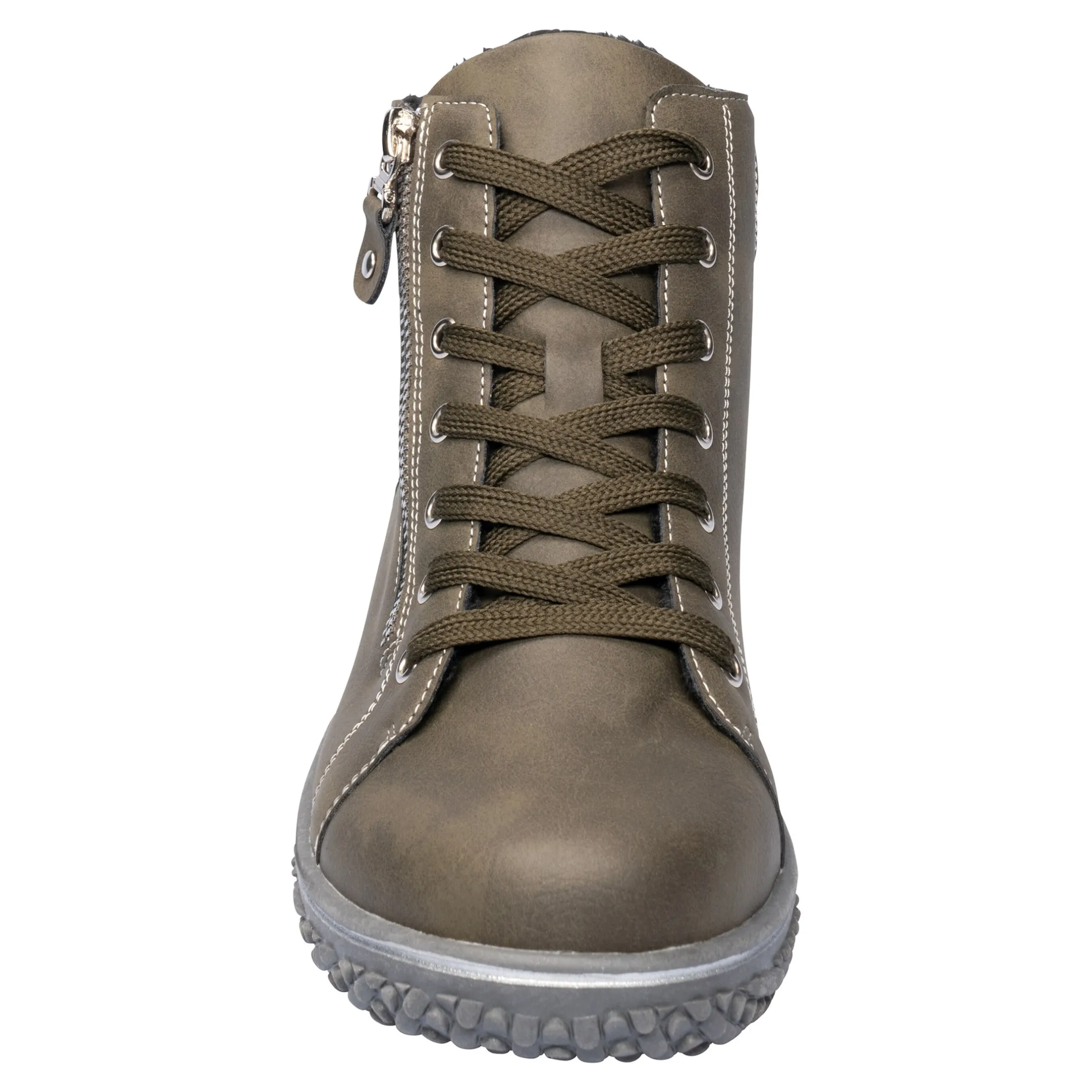 Wärme-Knöchelsneaker "Maria" khaki
