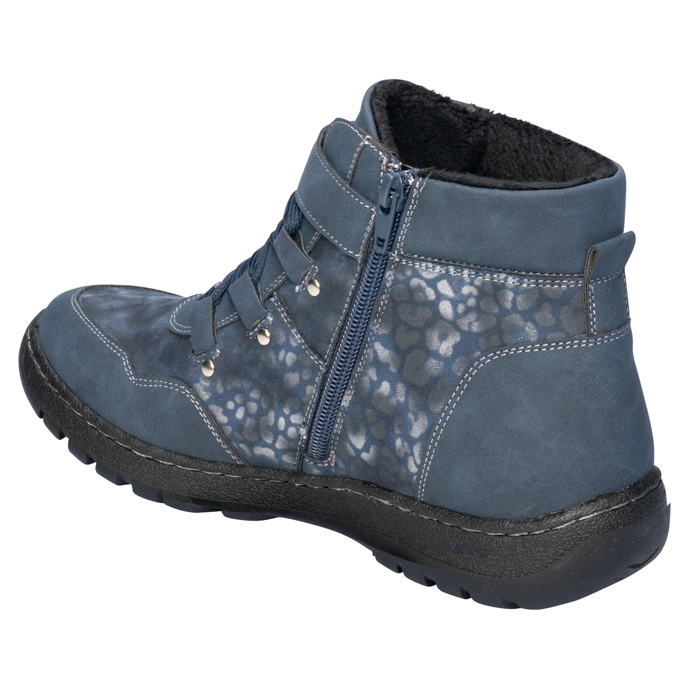 Wärme-Knöchelsneaker "Susanne" marine