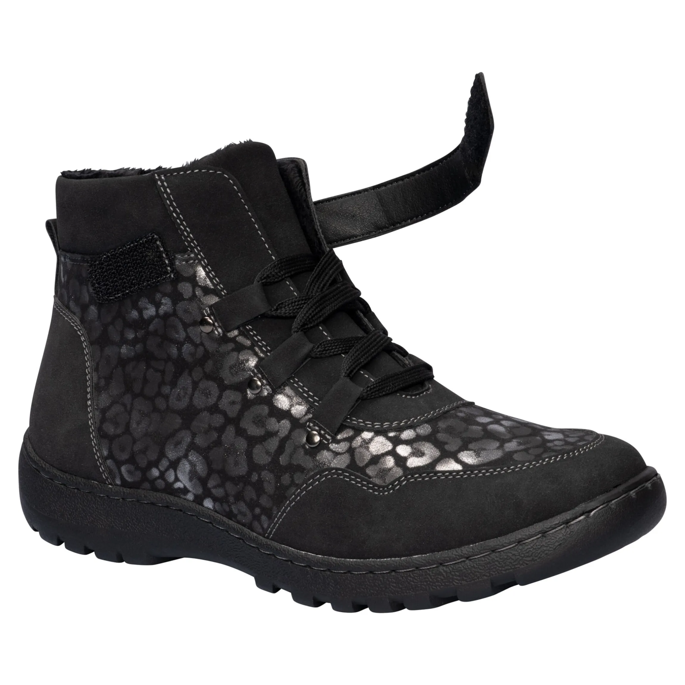 Wärme-Knöchelsneaker "Susanne" schwarz