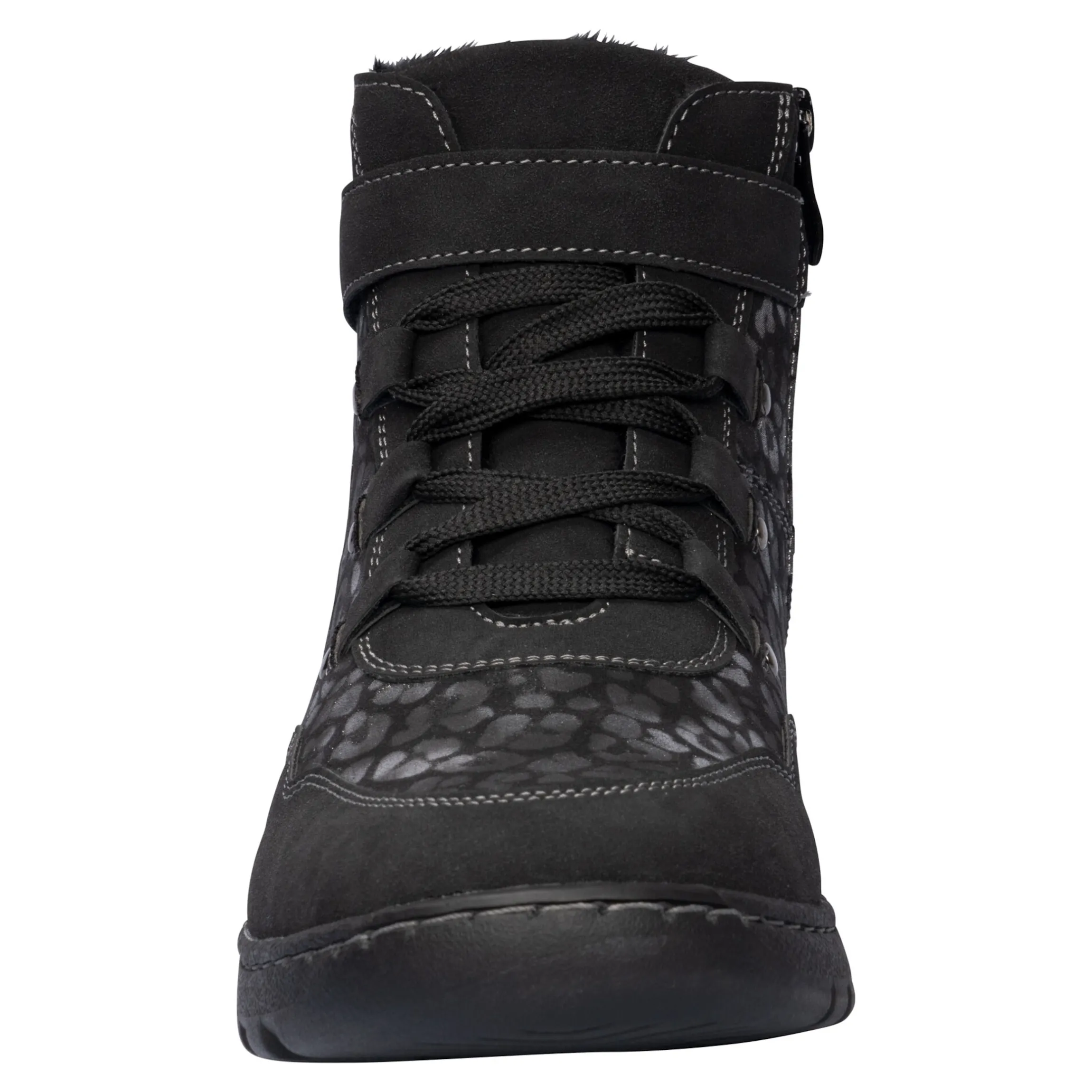 Wärme-Knöchelsneaker "Susanne" schwarz